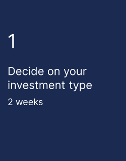 Decide on your investment type