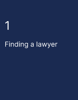 Finding a lawyer