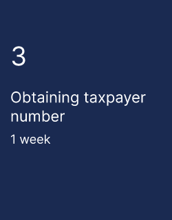 Obtaining taxpayer number