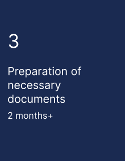 Preparation of necessary documents
