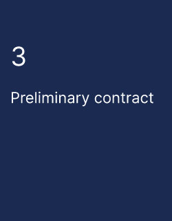 Preliminary contract