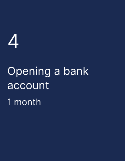 Opening a bank account