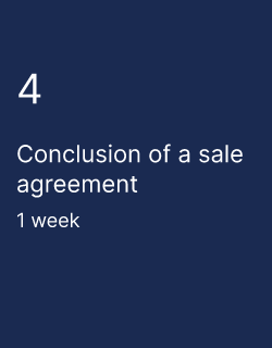 Conclusion of a sale agreement