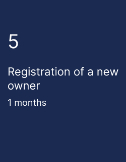 Registration of a new owner