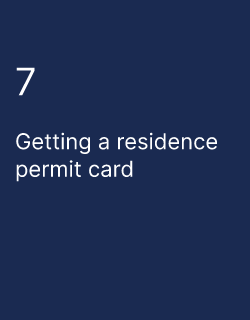 Getting a residence permit card